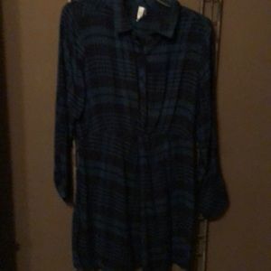 Light flannel dress